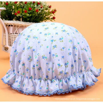 Chapéu de verão redondo estampado para bebê recém-nascido